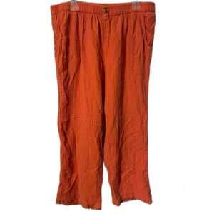 Woman's Wonderly Coral Comfy Pants 2X